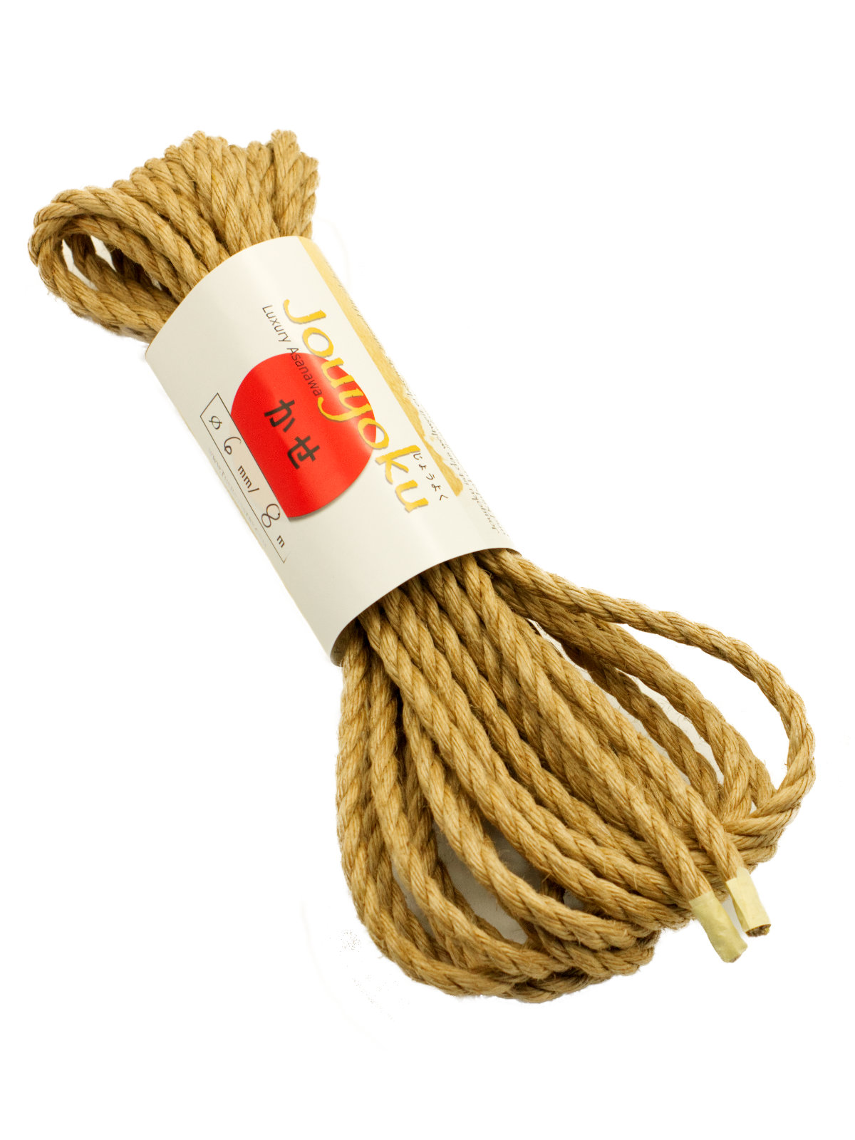 ø 6mm Jouyoku jute rope for Shibari, Kinbaku bondage, various lengths