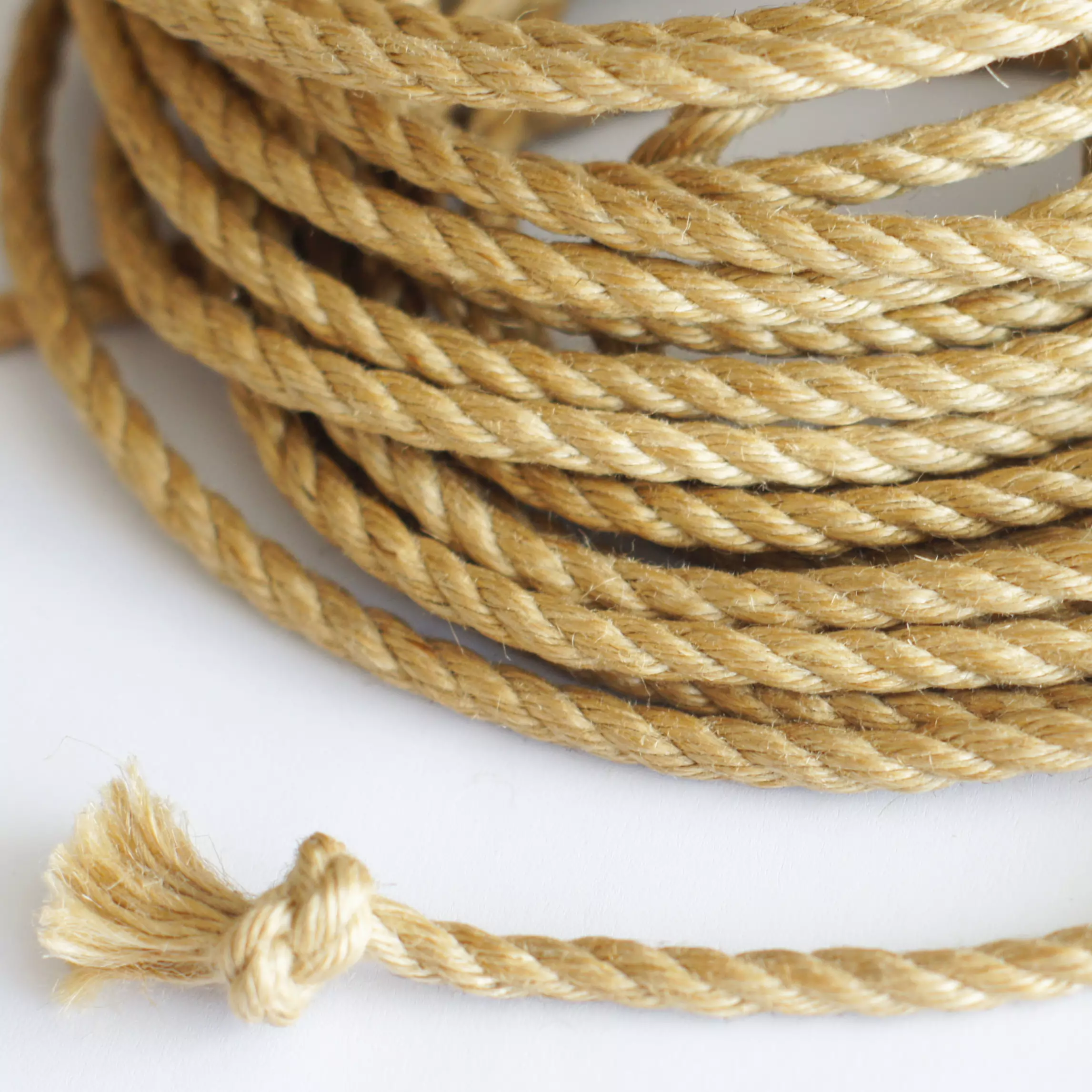 Turning raw jute ropes into deliciously soft pliable ropes for bondage