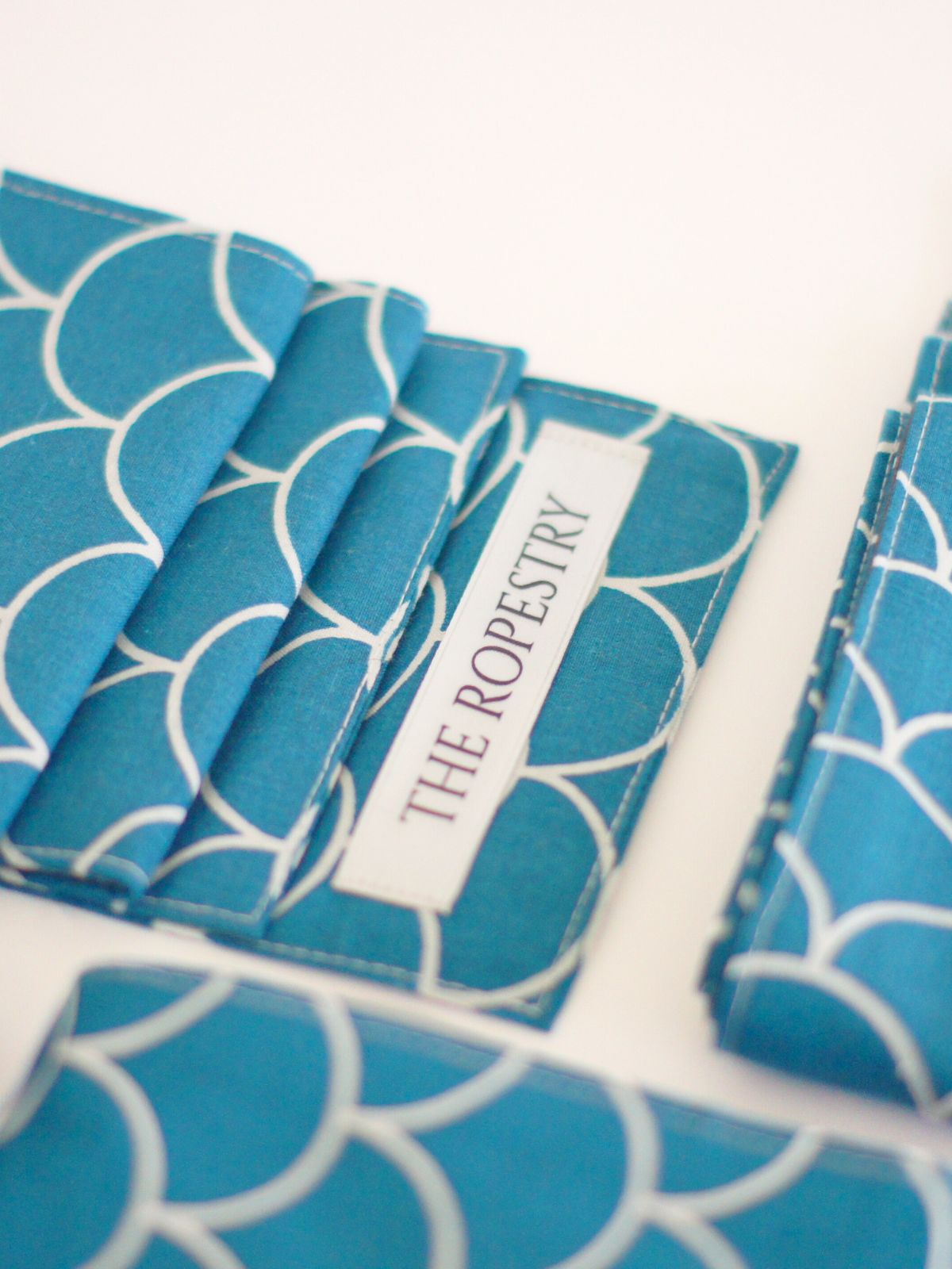 Blindfold "Sashiko", 100% cotton, lined, handmade Blindfold "Sashiko", 100% cotton, lined, handmade