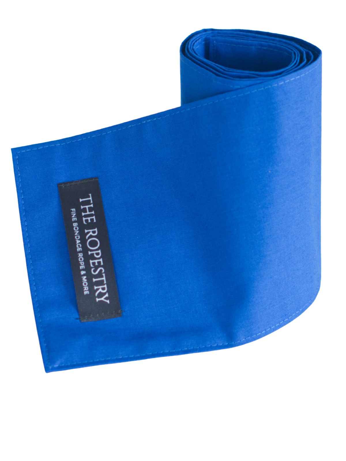 Cotton Poplin Blindfold – Unisex Shibari Accessory 43" (110 cm), Solid Color