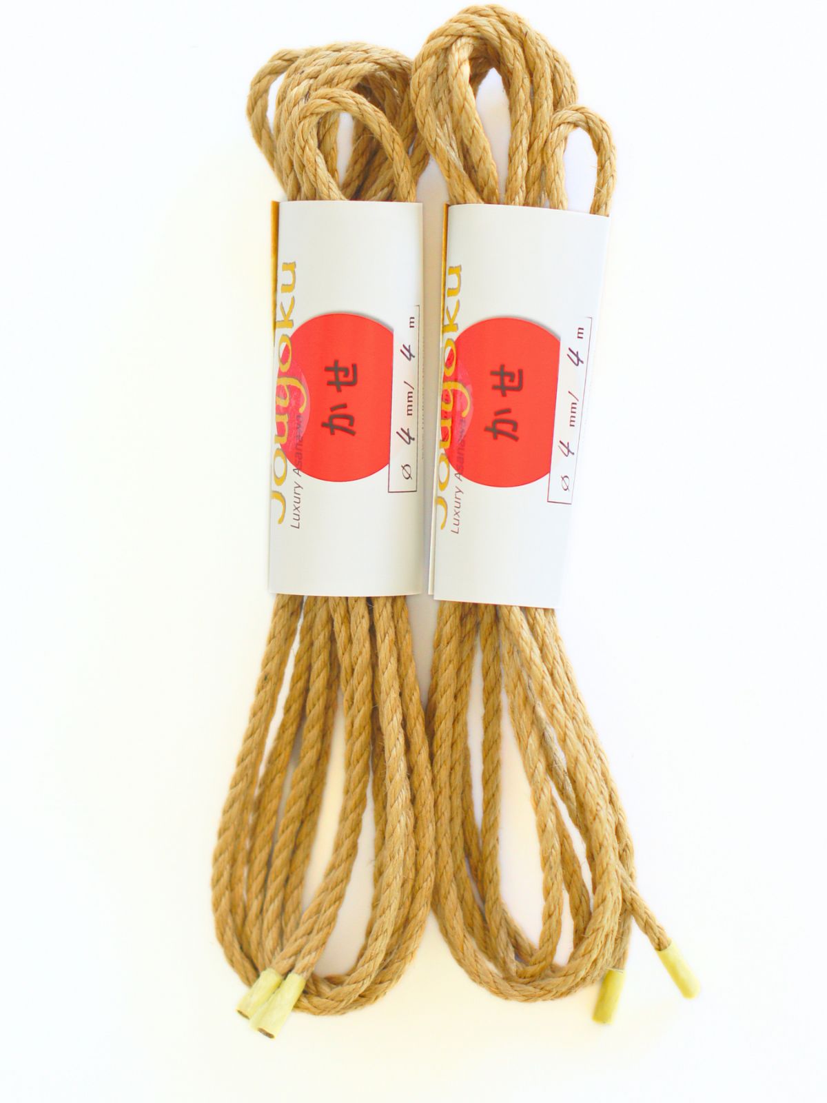 ø 4mm JOUYOKU ready-to-use jute rope for Shibari, Kinbaku bondage, various lengths and sets