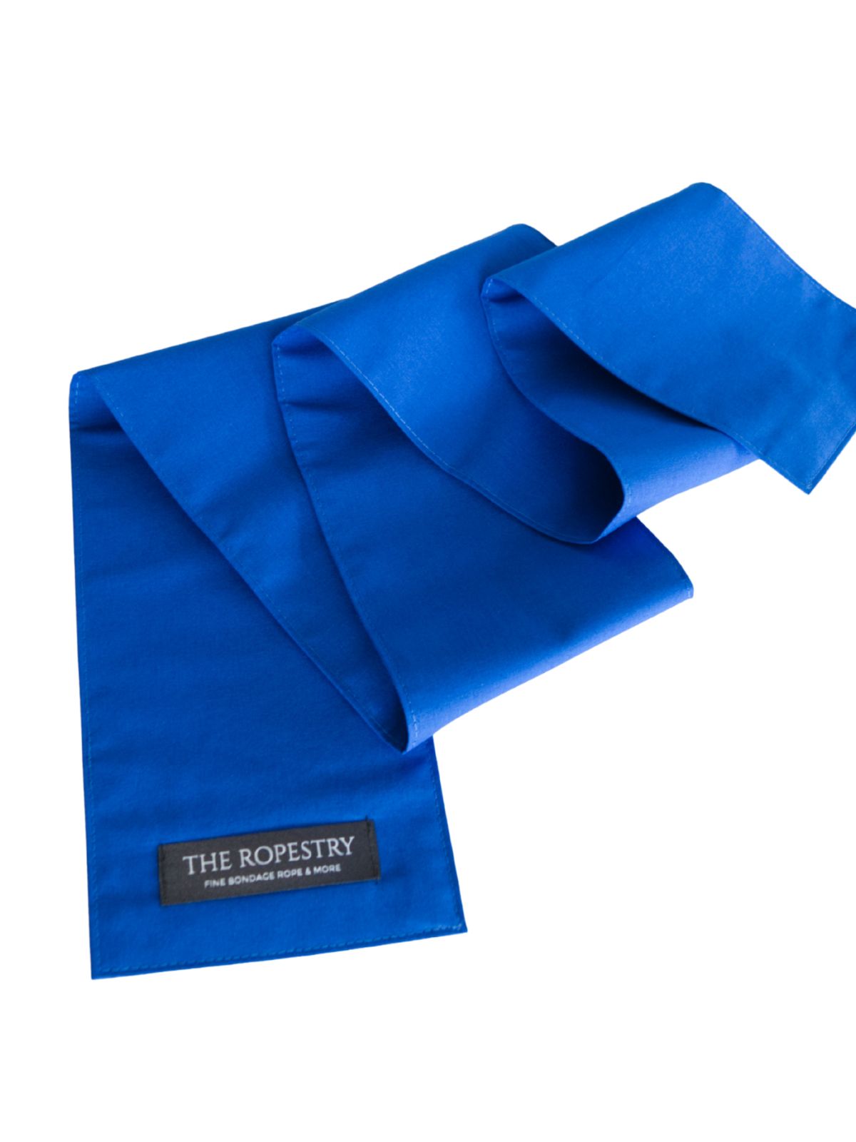 Cotton Poplin Blindfold – Unisex Shibari Accessory 43" (110 cm), Solid Color