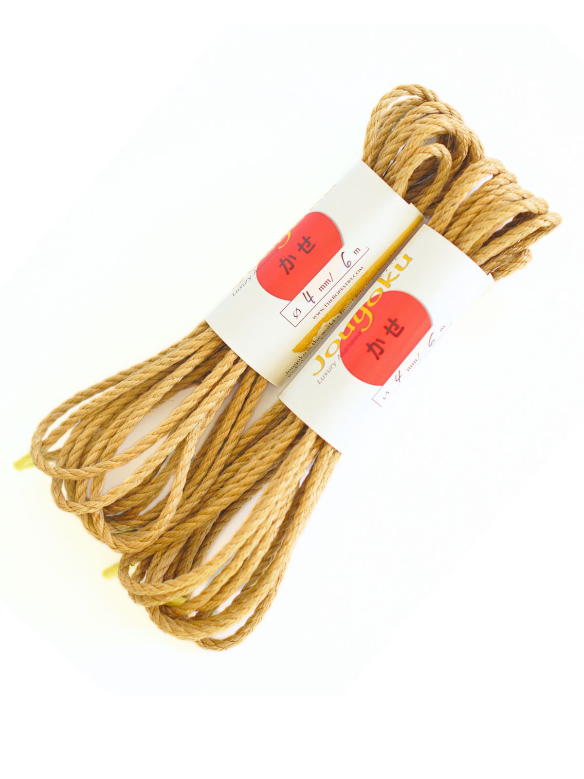 ø 4mm JOUYOKU ready-to-use jute rope for Shibari, Kinbaku bondage, various lengths and sets ø 4mm JOUYOKU ready-to-use jute rope for Shibari, Kinbaku bondage, various lengths and sets