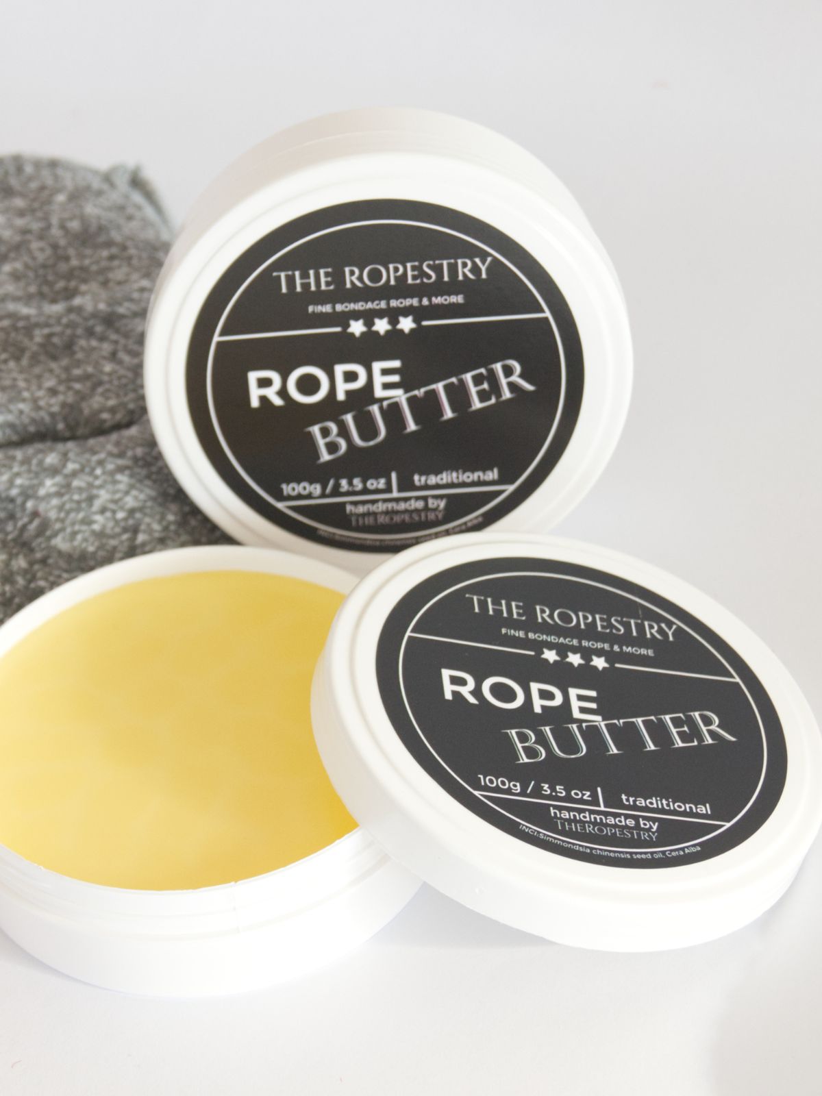 Rope butter for the care and conditioning of natural jute ropes, traditional proven recipe
