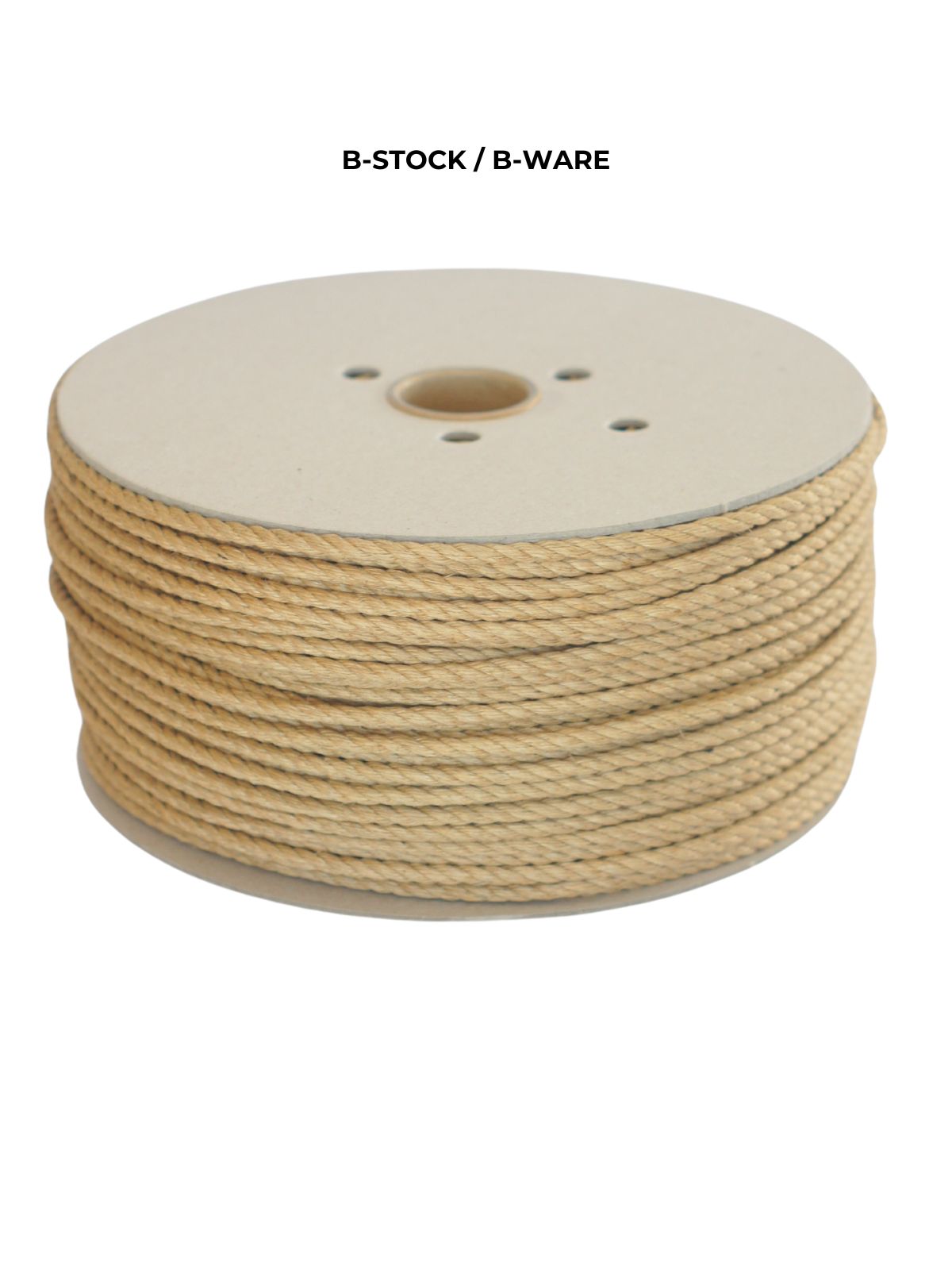 B-STOCK ready-to-use jute rope on spool for Shibari and Kinbaku bondage, ~3kg, Japanese-made, JBO-free