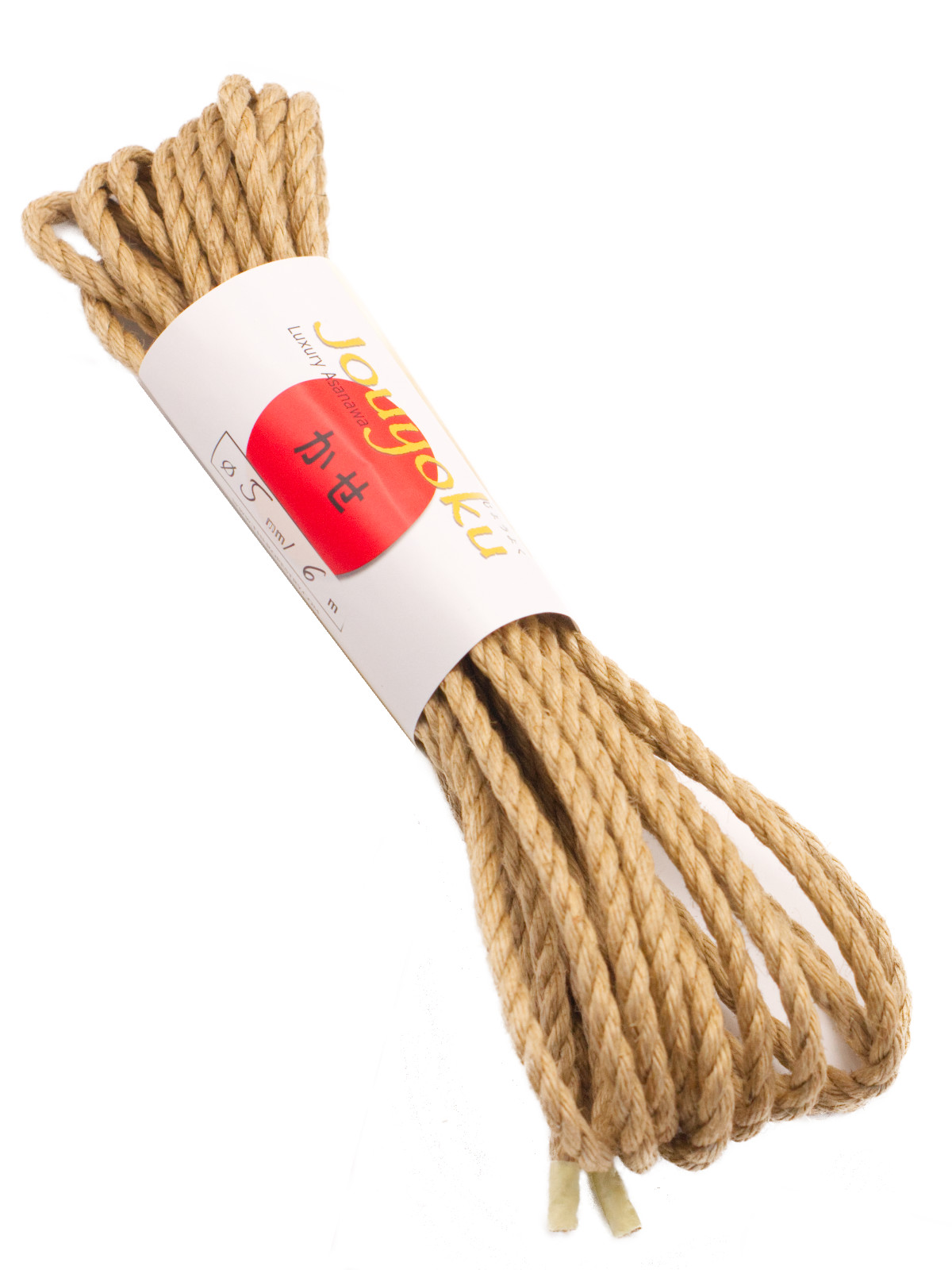 ø 5mm Jouyoku jute rope for Shibari, Kinbaku bondage, various lengths