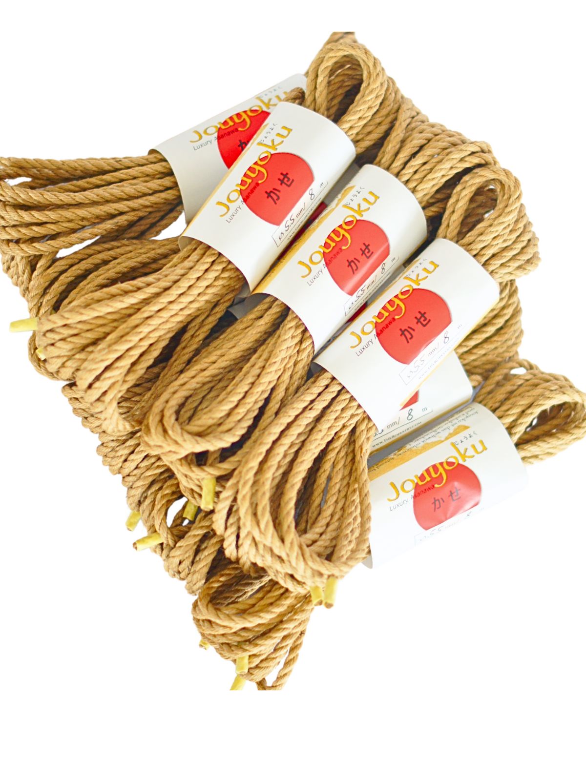 ø 5.5mm JOUYOKU ready-to-use jute rope for Shibari, Kinbaku bondage, various lengths and sets