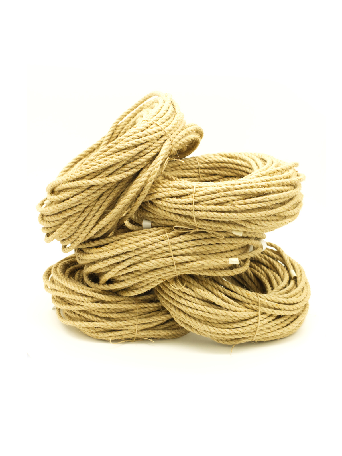 25m ∅ 5mm raw jute rope, AMATSUNAWA 27, JBO-free, for DIY processing