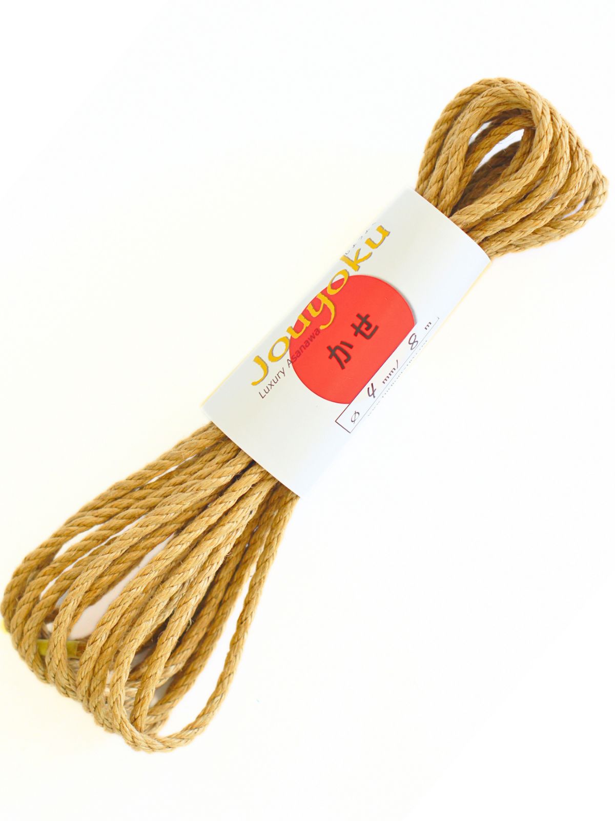 ø 4mm JOUYOKU ready-to-use jute rope for Shibari, Kinbaku bondage, various lengths and sets