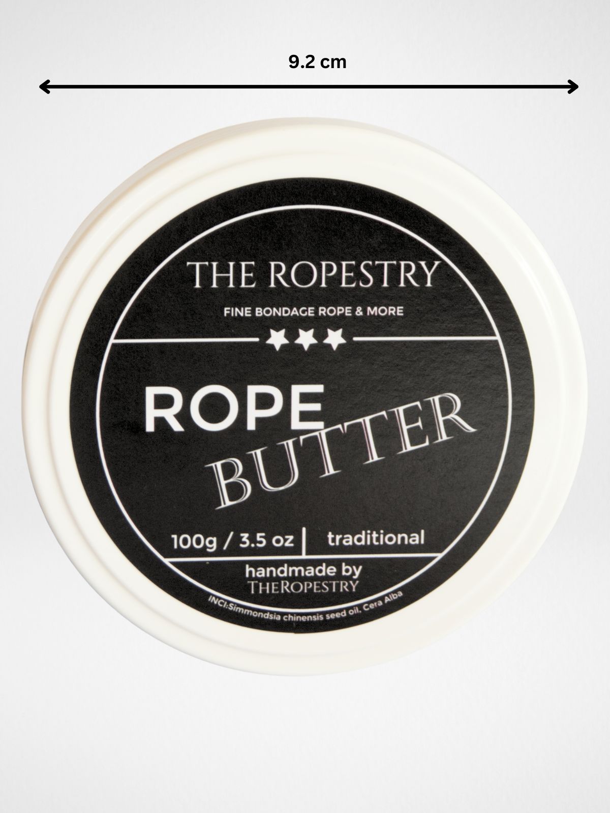 Rope butter for the care and conditioning of natural jute ropes, traditional proven recipe