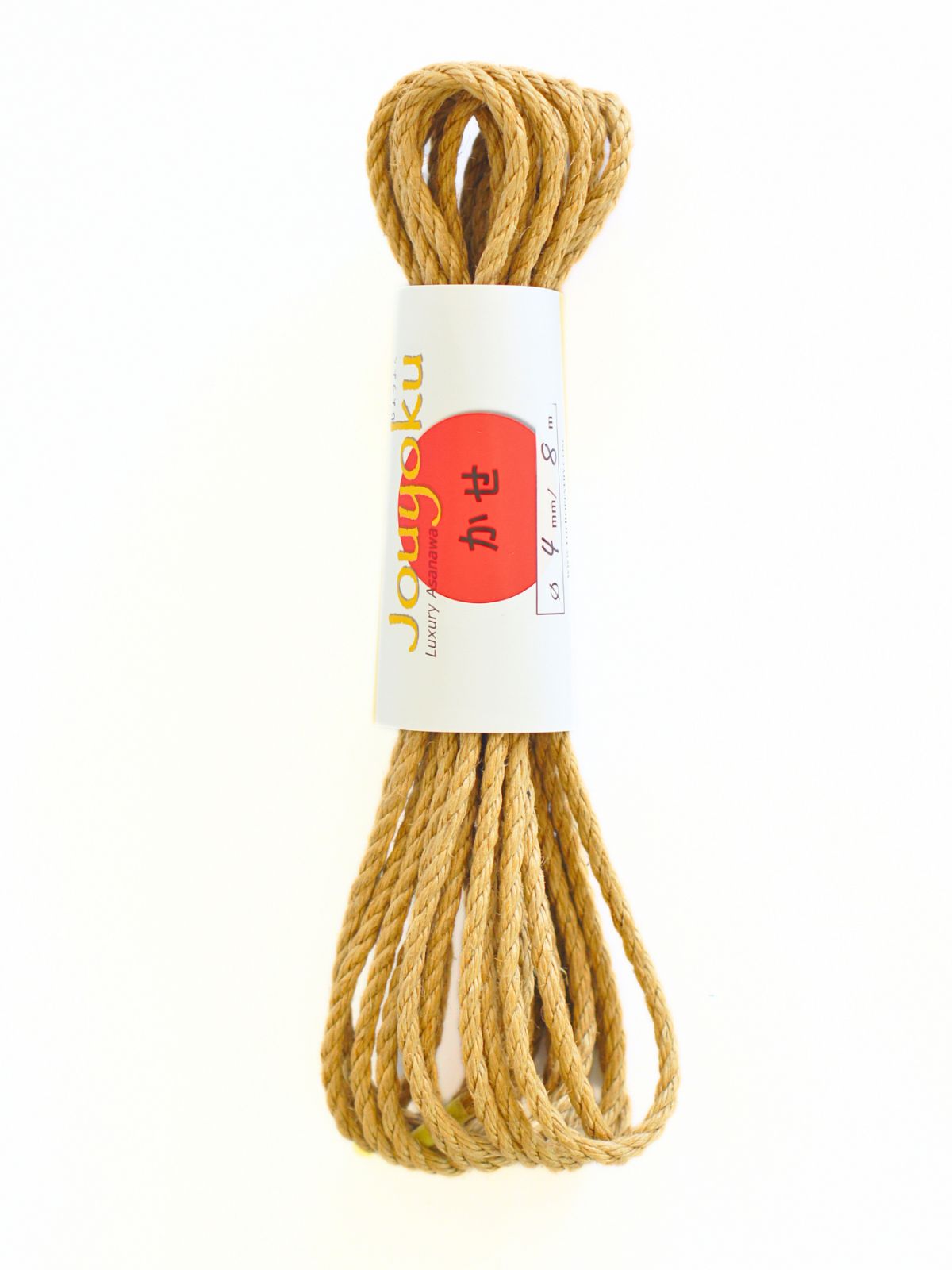 ø 4mm JOUYOKU ready-to-use jute rope for Shibari, Kinbaku bondage, various lengths and sets