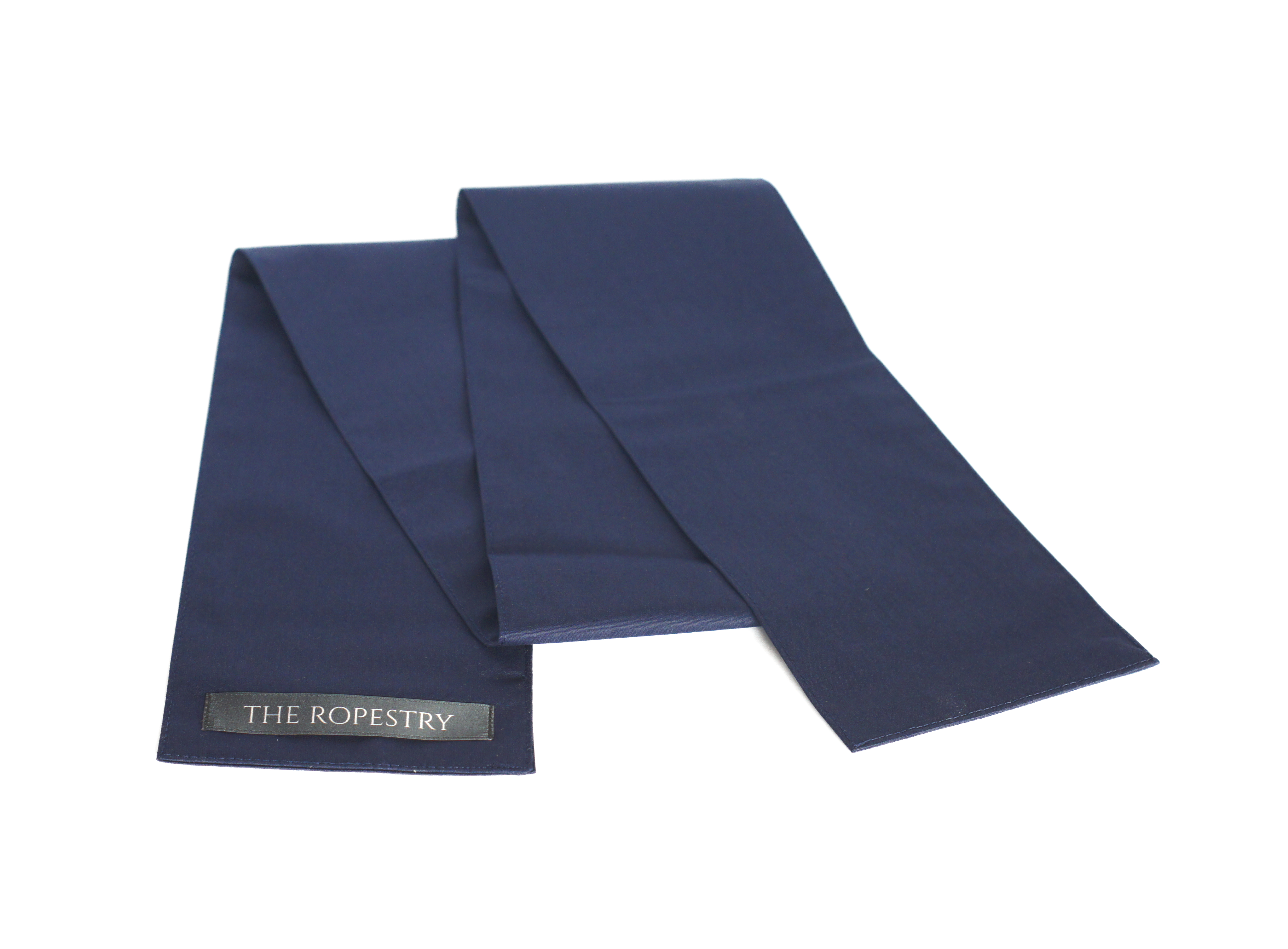 Cotton Poplin Blindfold – Unisex Shibari Accessory 43" (110 cm), Solid Color