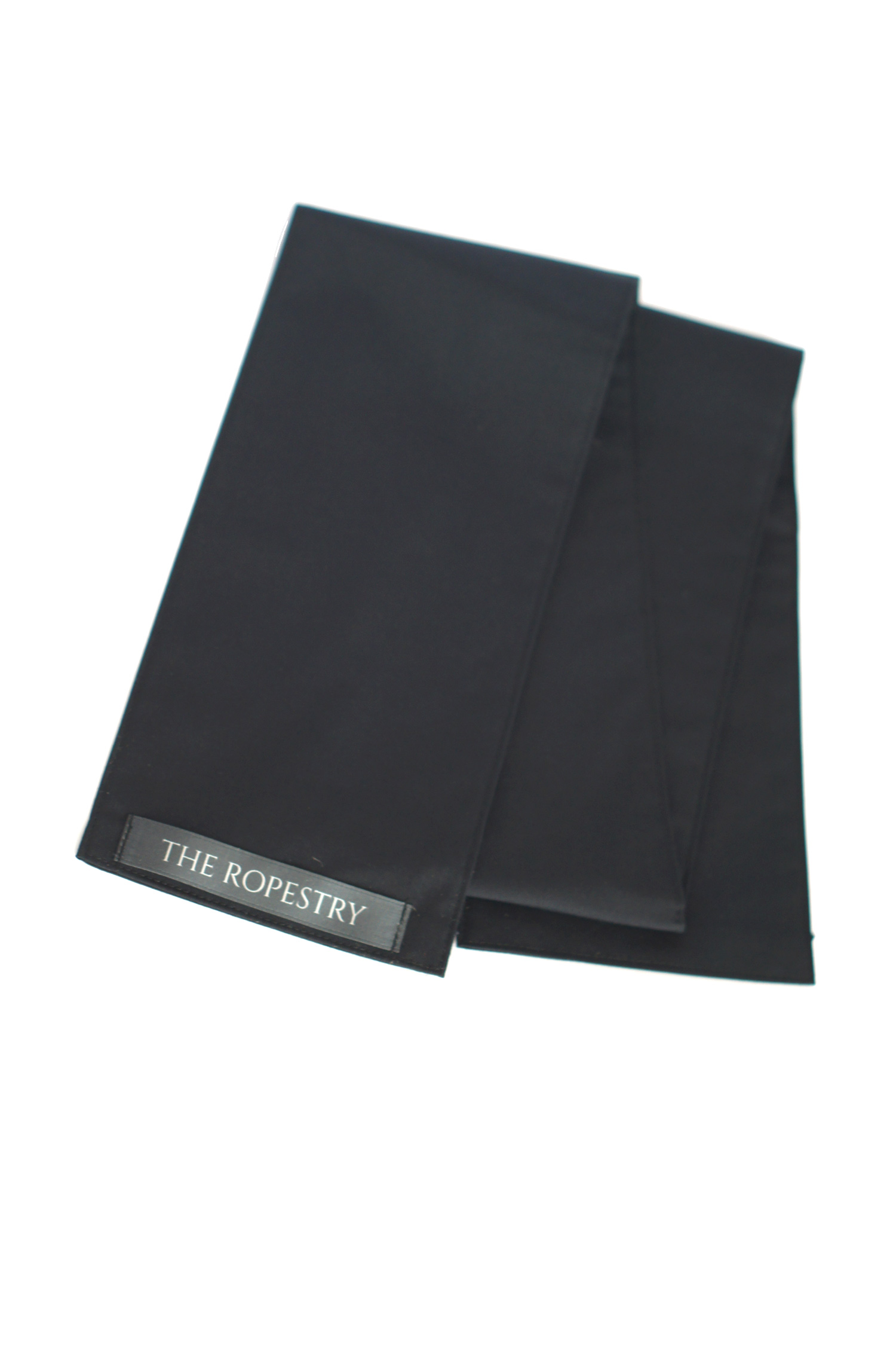 Cotton Poplin Blindfold – Unisex Shibari Accessory 43" (110 cm), Solid Color